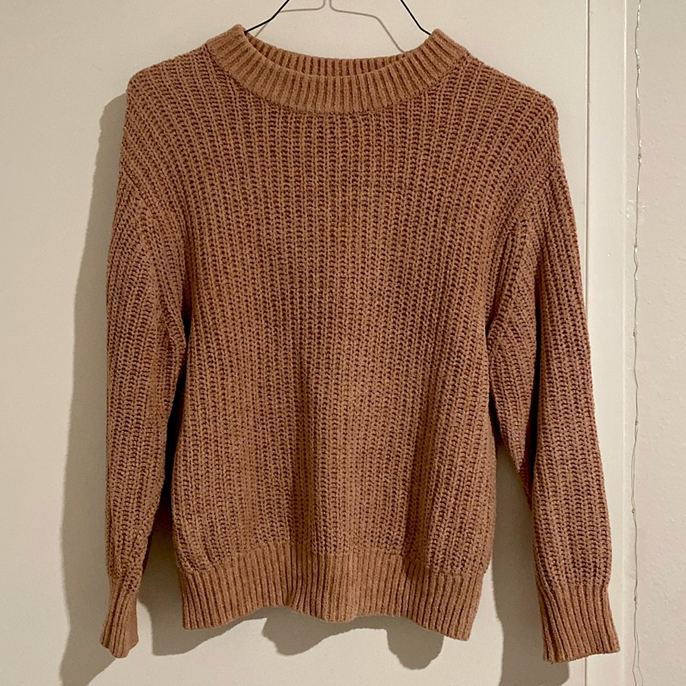 Wilfred dusty rose chenille sweater - S